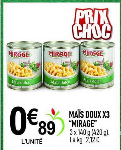 PRIX CHOC