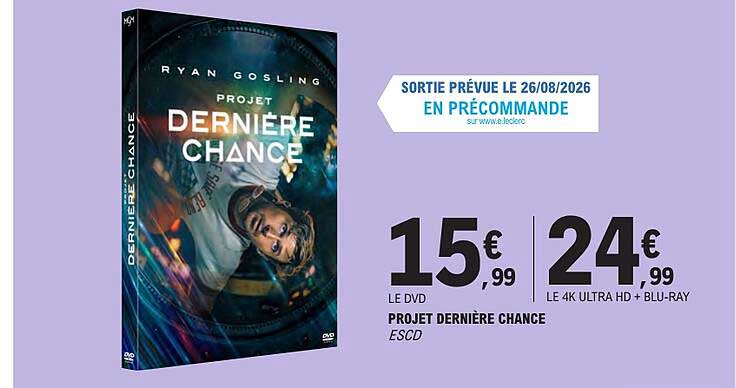 PROJET DERNIÈRE CHANCE