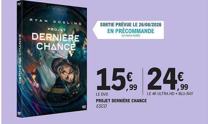 PROJET DERNIÈRE CHANCE