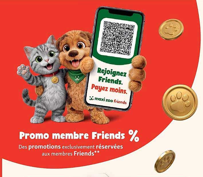 Promo membre Friends %
