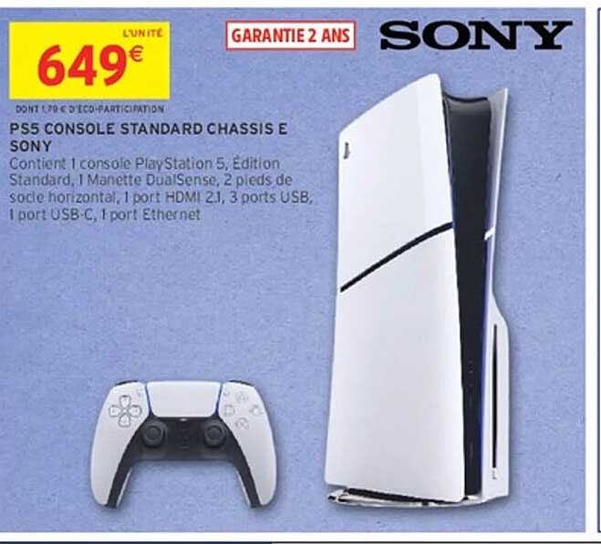 PS5 CONSOLE STANDARD CHASSIS E SONY