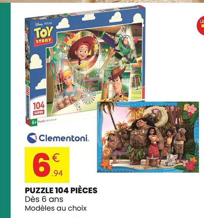 PUZZLE 104 PIÈCES