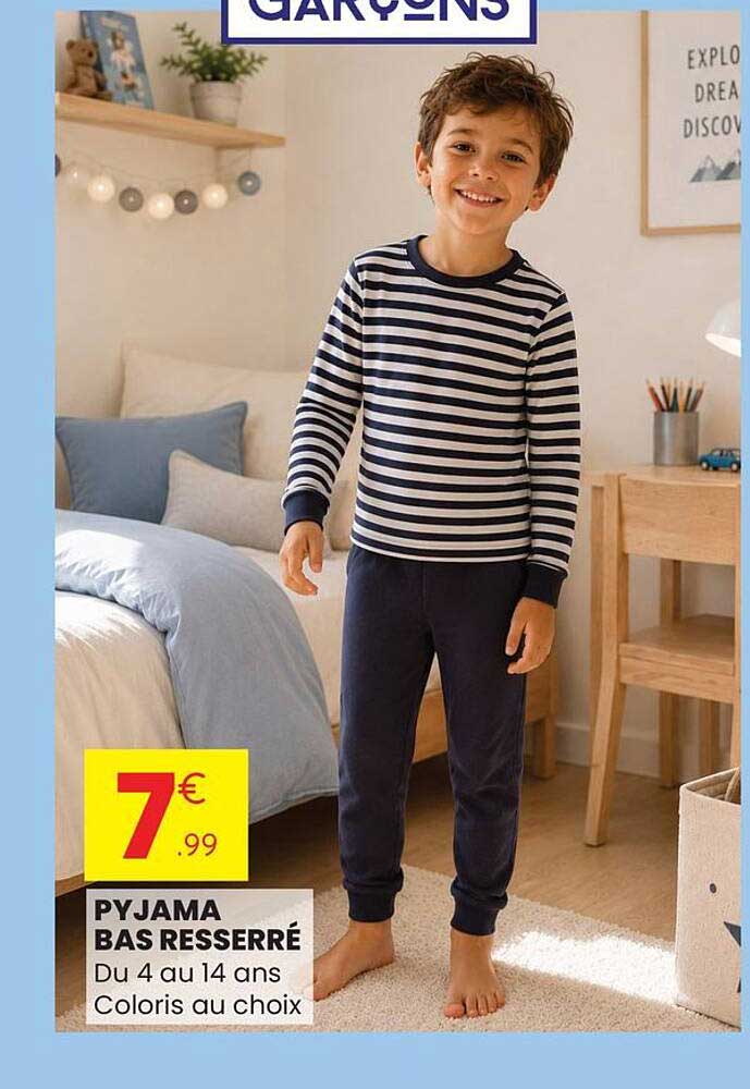 PYJAMA BAS RESSERRÉ