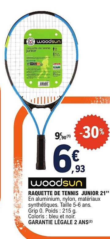 RAQUETTE DE TENNIS JUNIOR 21’