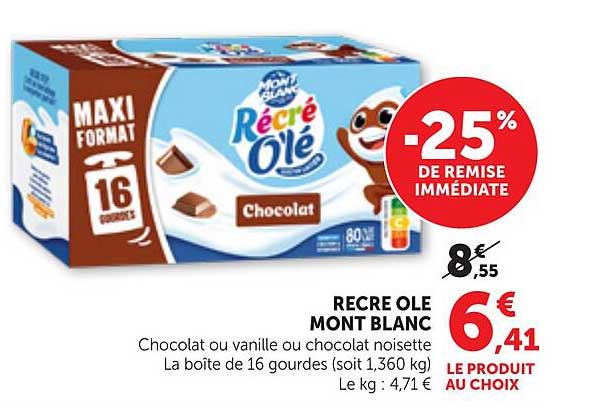 RECRE OLE MONT BLANC