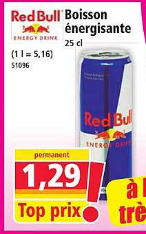 RedBull Boisson énergisante 25 cl