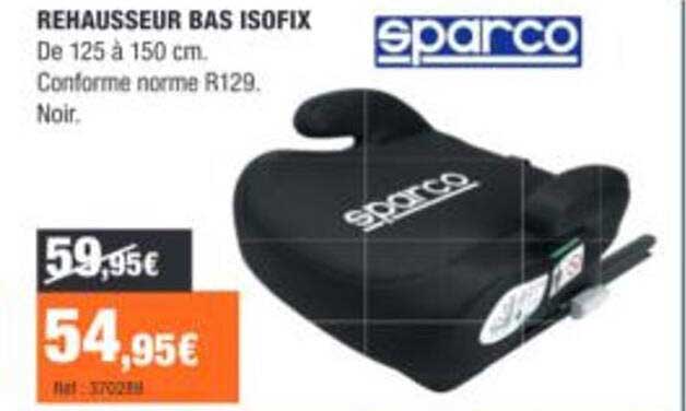 REHAUSSEUR BAS ISOFIX