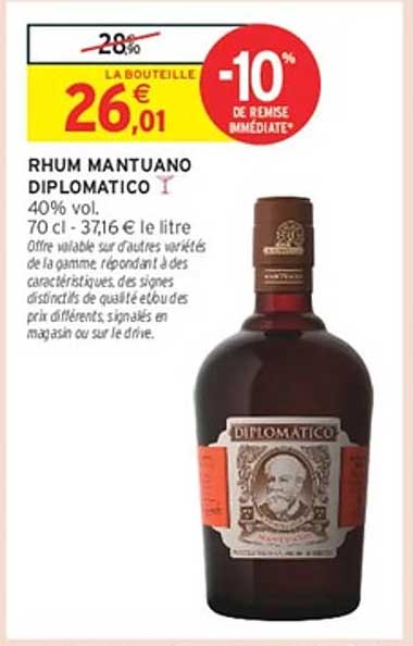RHUM MANTUANO DIPLOMATICO