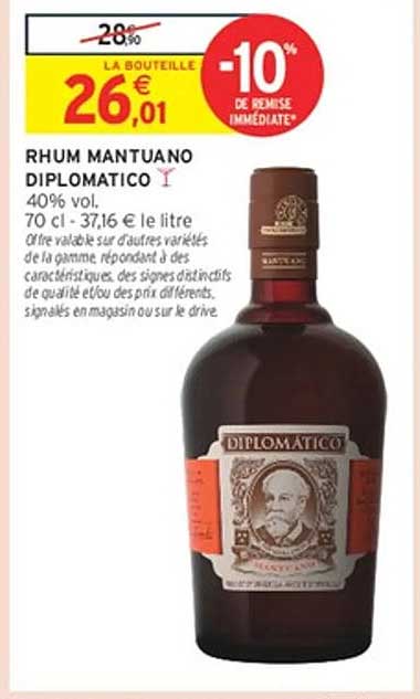 RHUM MANTUANO DIPLOMATICO