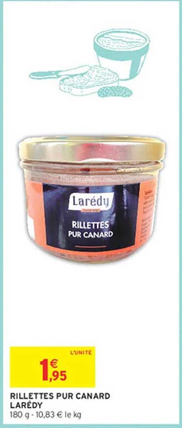 RILLETTES PUR CANARD LARÉDY