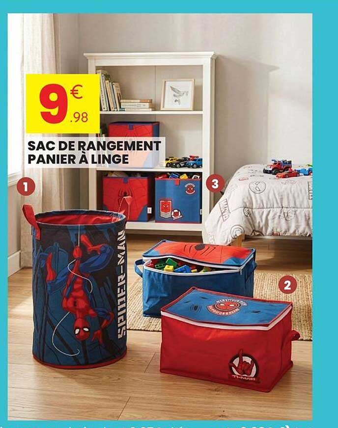 SAC DE RANGEMENT PANIER A LINGE