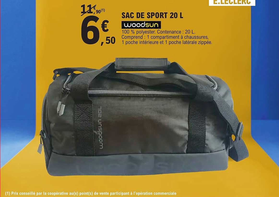 SAC DE SPORT 20 L
