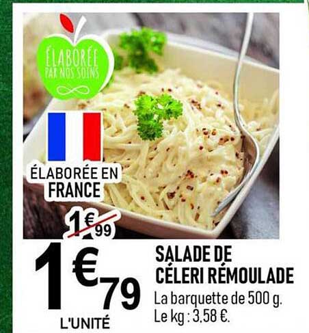 SALADE DE CÉLERI RÉMOULADE