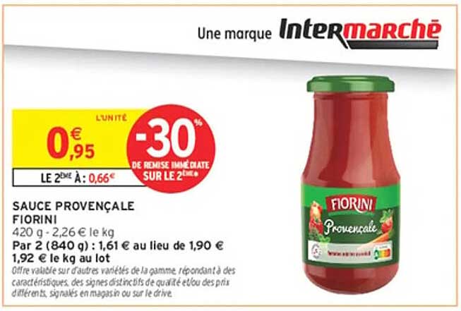 SAUCE PROVENÇALE FIORINI