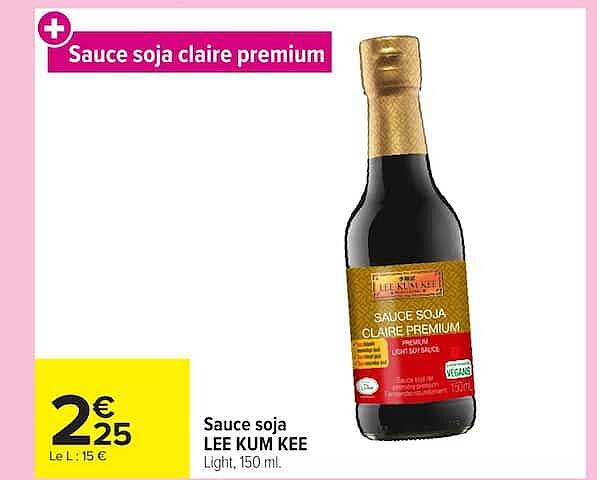 Sauce soja claire premium