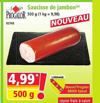 Saucisse de jambon