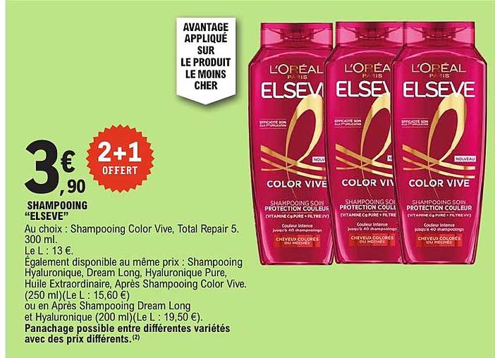 SHAMPOOING “ELSEVE”