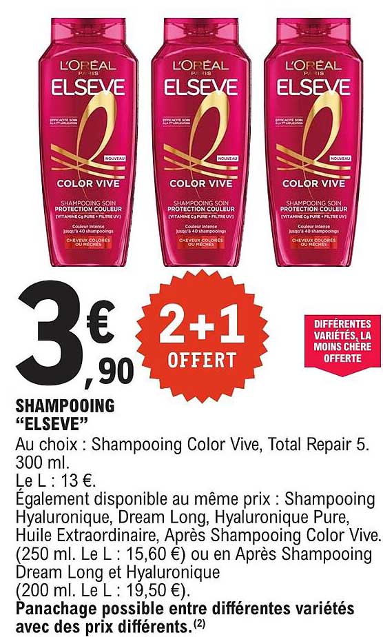 SHAMPOOING “ELSEVE”