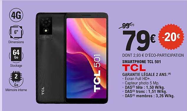 SMARTPHONE TCL 501 TCL
