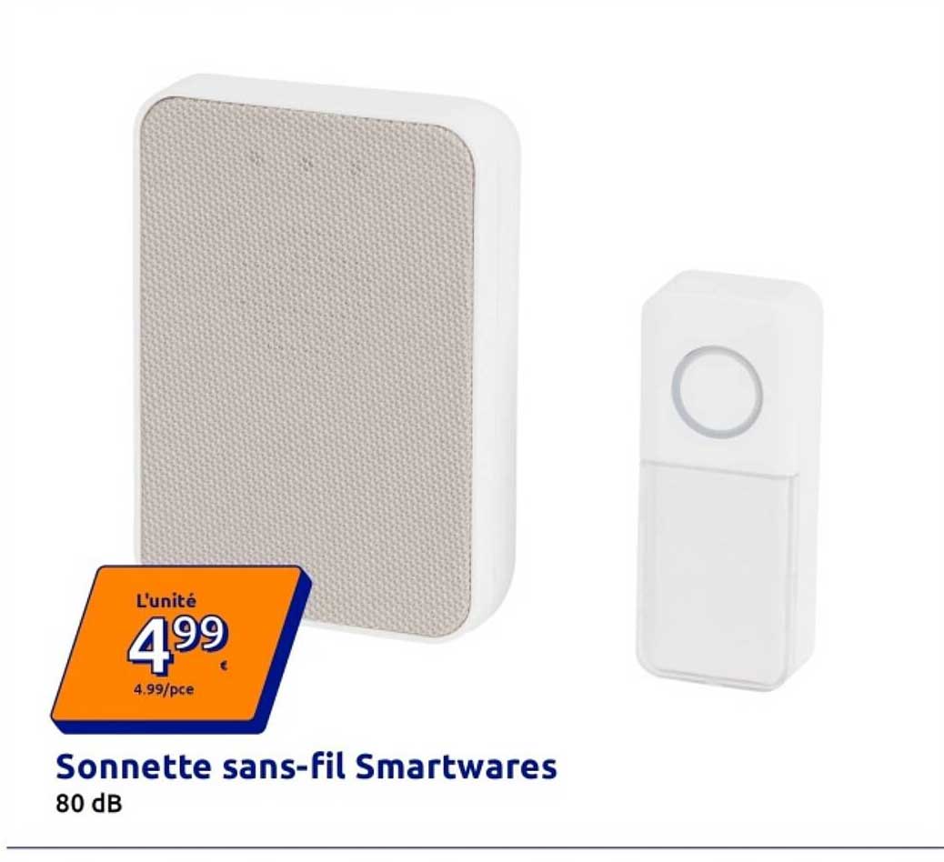 Sonnette sans-fil Smartwares