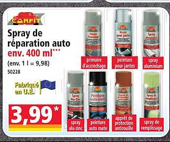 Spray de réparation auto env. 400 ml***