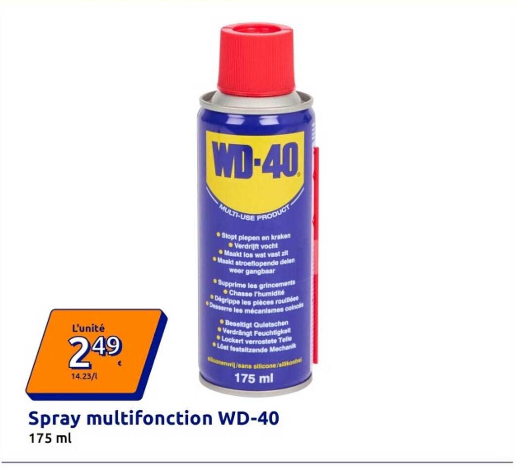 Spray multifonction WD-40