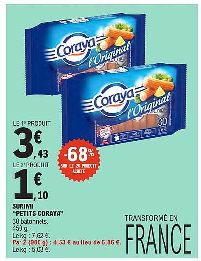 SURIMI "PETITS CORAYA"