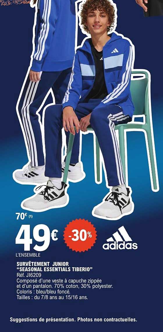 SURVÊTEMENT JUNIOR “SEASONAL ESSENTIALS TIBERIO”