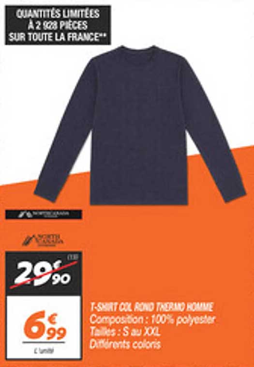 T-SHIRT COL ROND ENFANT HOMME