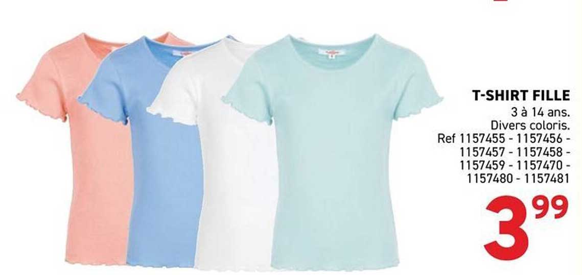 T-SHIRT FILLE