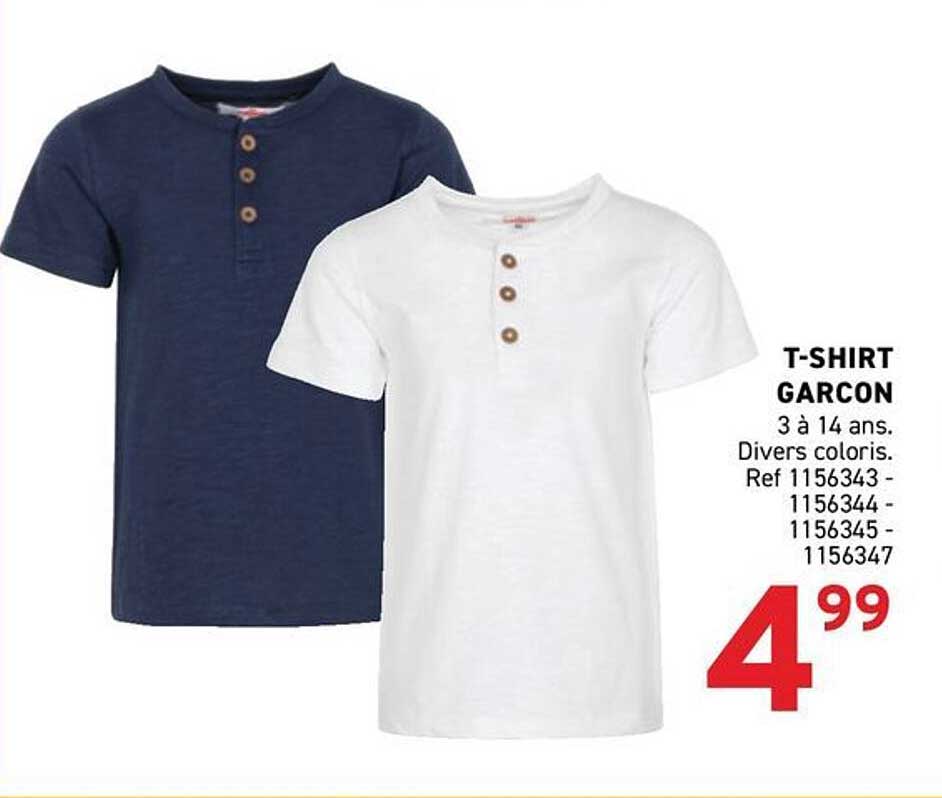 T-SHIRT GARCON
