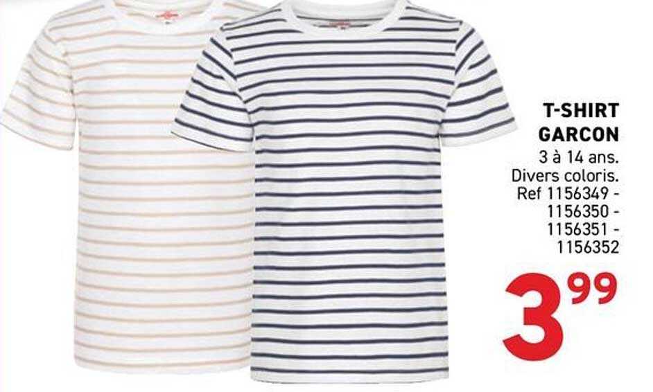 T-SHIRT GARCON
