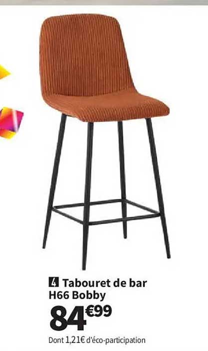 Tabouret de bar H66 Bobby
