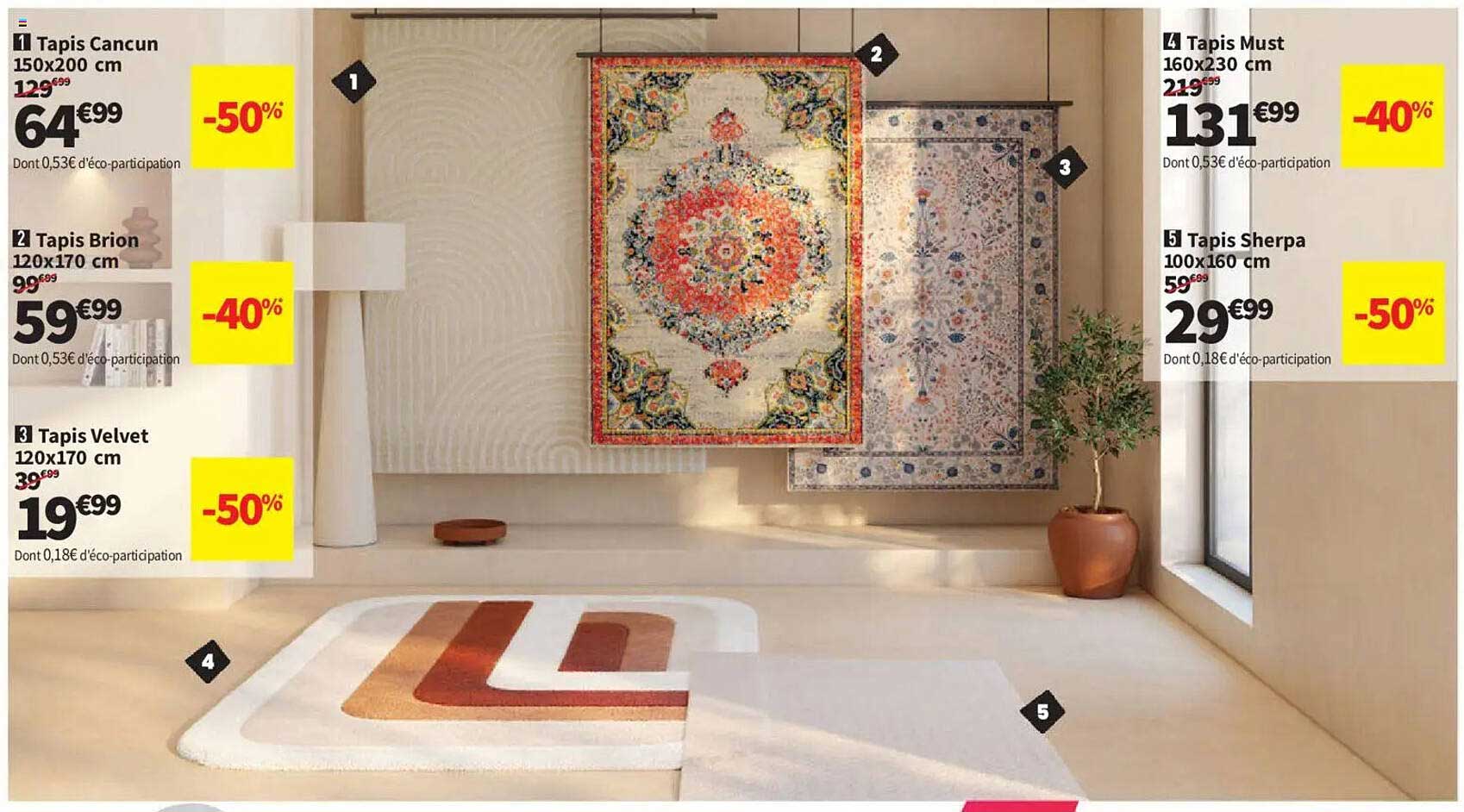 Tapis Cancun 150x200 cm