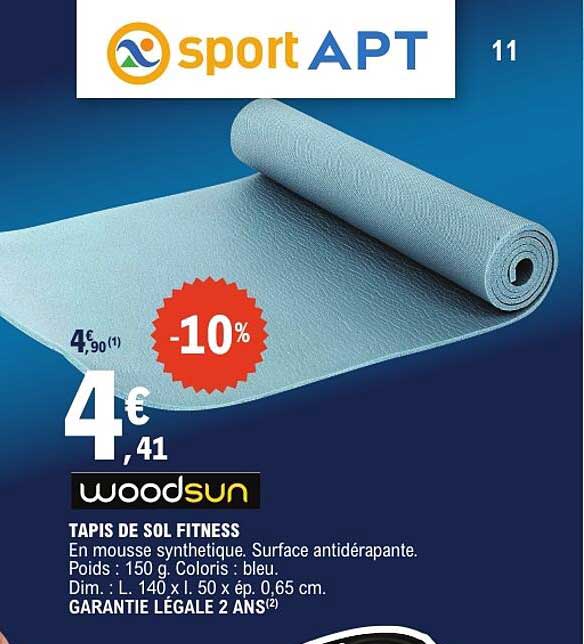 TAPIS DE SOL FITNESS