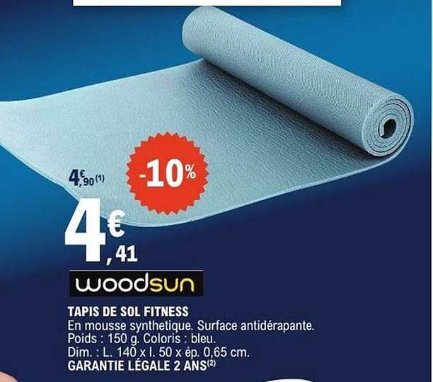 TAPIS DE SOL FITNESS