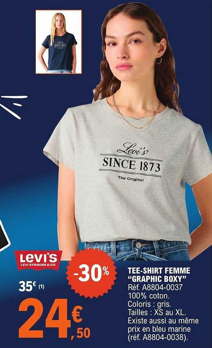 TEE-SHIRT FEMME “GRAPHIC BOXY”