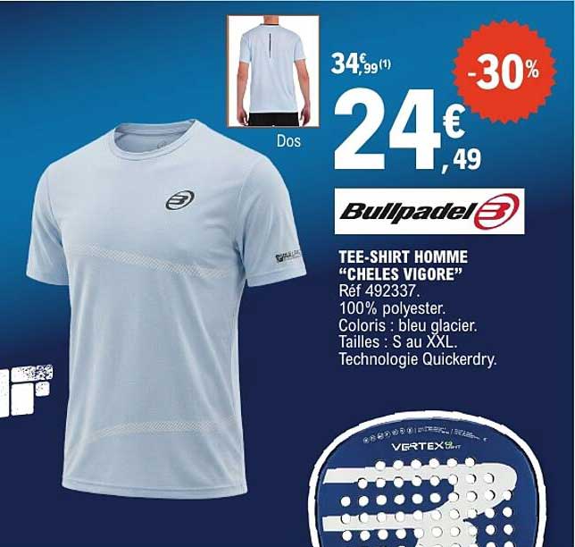 TEE-SHIRT HOMME “CHELES VIGORE”