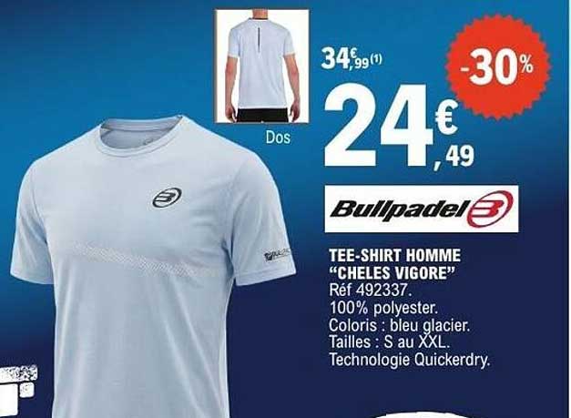 TEE-SHIRT HOMME “CHELES VIGORE”