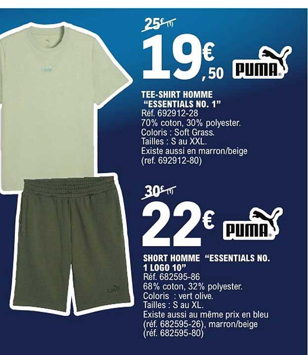 TEE-SHIRT HOMME “ESSENTIALS NO. 1”