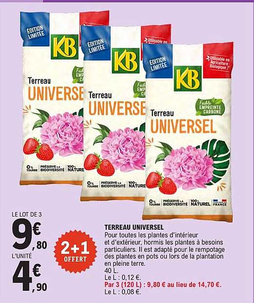 TERREAU UNIVERSEL