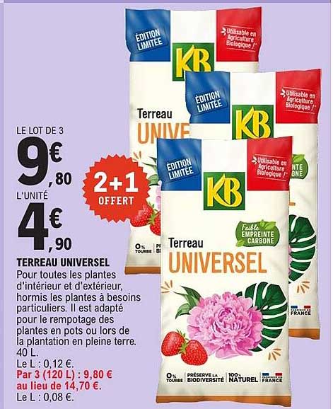 TERREAU UNIVERSEL