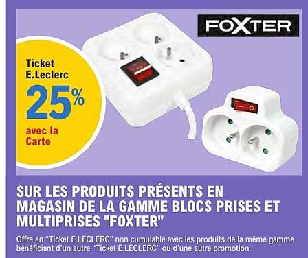 Ticket E.Leclerc 25% avec la Carte