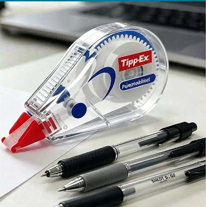 Tipp-Ex Papiers correction