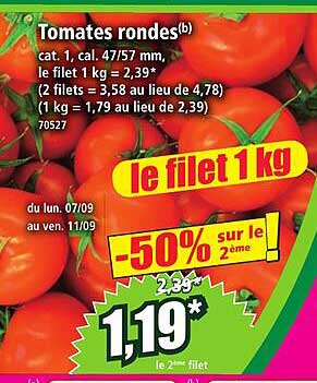 Tomates rondes(b)