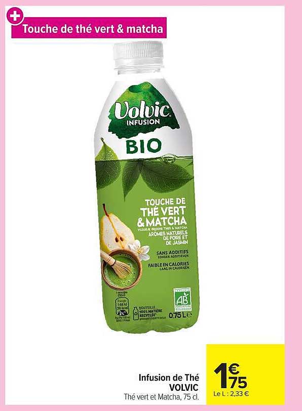 Touché de thé vert & matcha