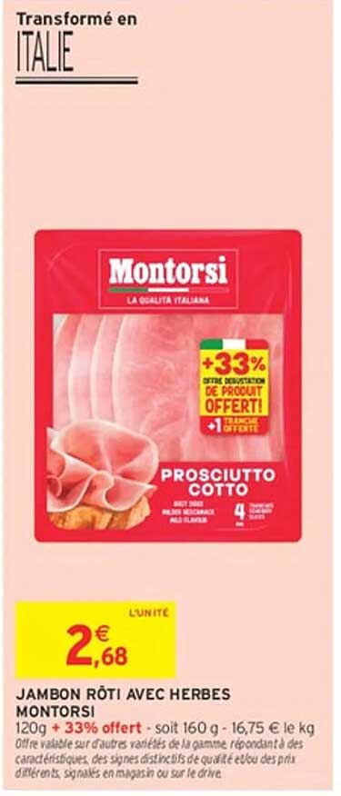 Transformé en ITALIE