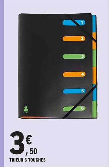 TRIEUR 6 TOUCHES