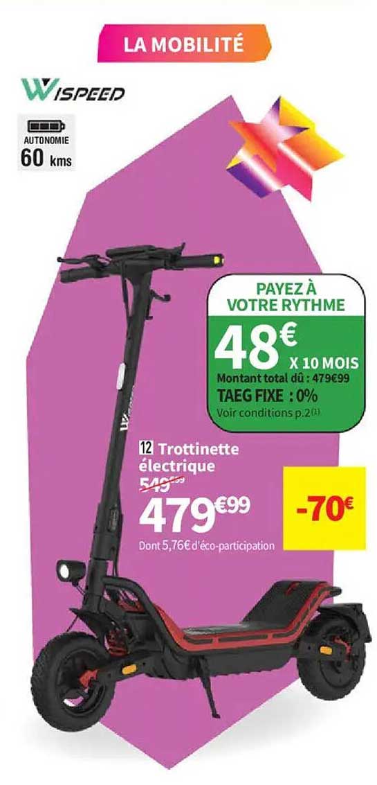 Trotinette électrique