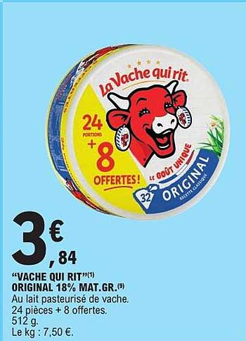VACHE QUI RIT ORIGINAL 18% MAT.GR.